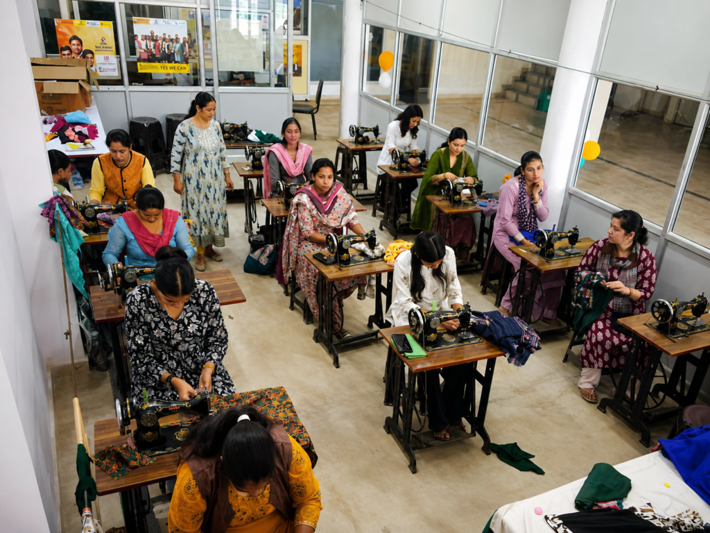 Building Financial Independence: Professional Stitching & Tailoring Training at HPTI Solan